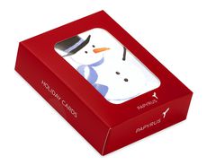 Wonderful Season Snowman Holiday Boxed Cards, 20-Count Image 6