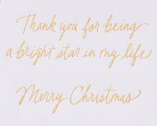 You Make the Holidays Sparkle ChristmasGreeting Card for Mom Image 4