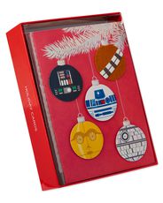 Merry Force Be with You Star Wars Christmas Boxed Cards - Glitter-Free, 8-Count Image 6