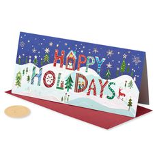 Festive Season Holiday Boxed Cards, 16-Count Image 4