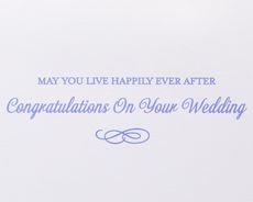 Happily Ever After Wedding Greeting Card Image 4