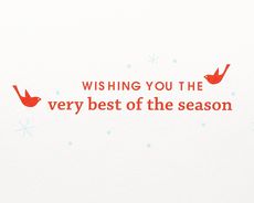 Wishing You the Very Best Holiday Boxed Cards, 16-Count Image 3