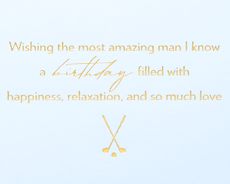 Most Amazing Man Birthday Greeting Card for HusbandImage 4