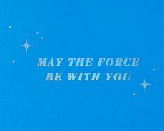 May The Force Be With You Star Wars Graduation Greeting Card - Papyrus