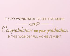 Wonderful Achievement Graduation Greeting Card 