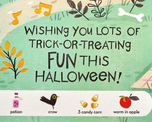 Spooky Party Halloween Greeting Card