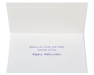 Tricks & Treats Halloween Greeting Card