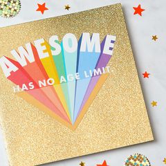 Awesome Birthday Greeting Card