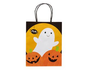 Ghost and Pumpkins Small Halloween Gift Bag