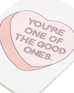 one of the good ones valentine's day card