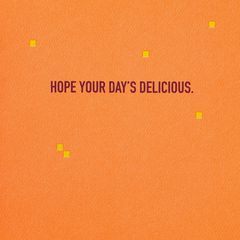 Hamburger Birthday Greeting Card 
