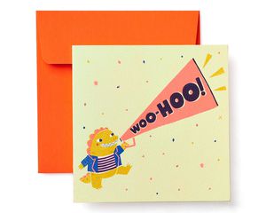 Woo-Hoo Greeting Card for Kids - Birthday, Congratulations, Thinking of You, Friendship, Encouragement
