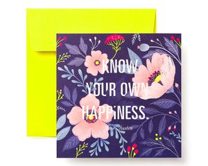 Floral Greeting Card for Her - Birthday, Thinking of You, Encouragement