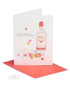 have you tried vodka valentine's day card