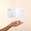 Balloon Animals Blank Greeting Card - Birthday, Friendship, Thinking of You