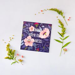 Floral Greeting Card for Her - Birthday, Thinking of You, Encouragement