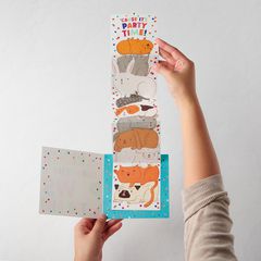 Paws Greeting Card for Kids - Birthday, Congratulations