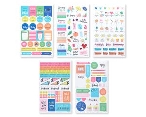 School Agenda Sticker Sheets, 436-Count