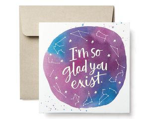Constellations Greeting Card - Birthday, Thinking of You, Encouragement