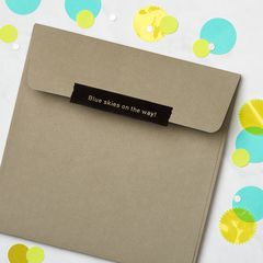 Rain Greeting Card - Support, Thinking of You, Encouragement