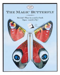 TOPS Malibu Red Magic Flying Butterfly
