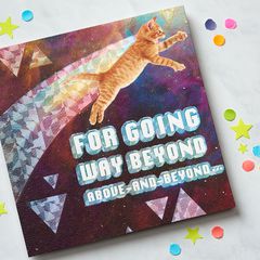 Cat Thank You Greeting Card