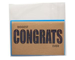 Biggest Congrats Ever Graduation Card