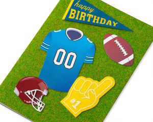 The Superbowl of All Birthdays Birthday Greeting Card 
