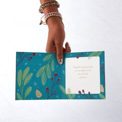Christmas Thank You Greeting Card