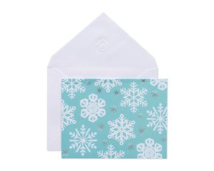 Snowflake Note Cards and Envelopes, 10-Count