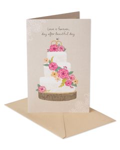 Love is Forever Wedding Card 