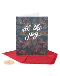 All The Joy Christmas Cards Boxed, 20-Count