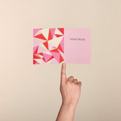 Seeing Love Valentine's Day Card