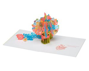 Bouquet Pop-Up Birthday Card