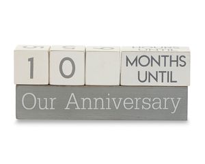 Mud Pie Wedding Countdown Blocks