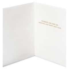Amazing and Happy New Years Greeting Card