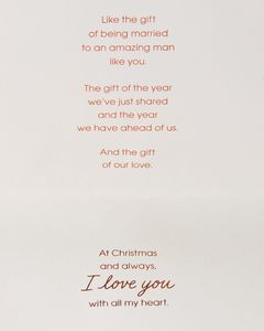 Gifts Christmas Card for Husband 
