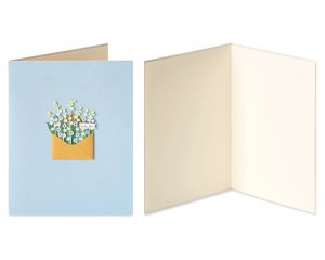 Flowers Blank Greeting Card Bundle, 2-Count