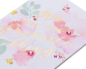 Floral Romantic Valentine’s Day Greeting Card 