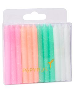 Pastel Birthday Candles, 24-Count