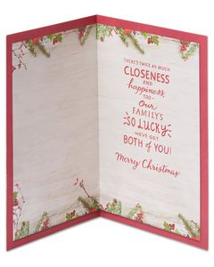 Christmas Card for Sister and Brother-in-Law