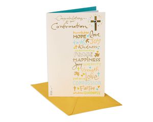 Kathy Davis Cross Confirmation Card