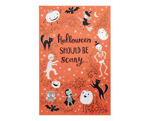Scary and Sweet Halloween Card