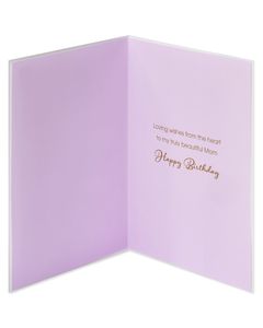 Wishes From The Heart Birthday Greeting Card for Mom