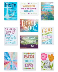 Faith and Joy Lunch Box Mini Notes, 40-Count
