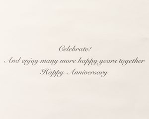 More Happy Years Anniversary Greeting Card for Couple