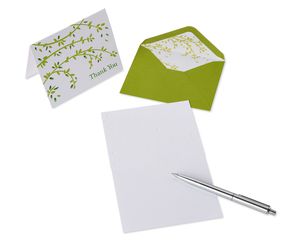 Branches Boxed Blank Note Cards, 20-Count