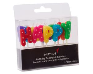 Happy Birthday Candles, 13-Count