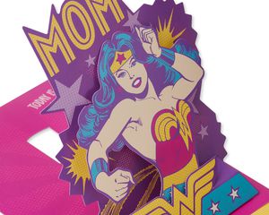 Wonder Woman Mother's Day Card