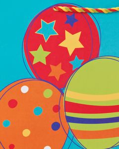 Happy Birthday Balloons Extra-Large Gift Bag